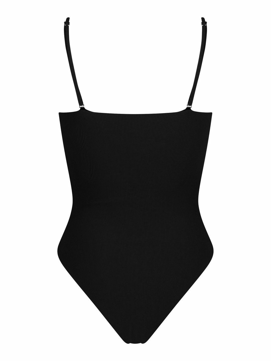 Rosette One-Piece- Black Rib