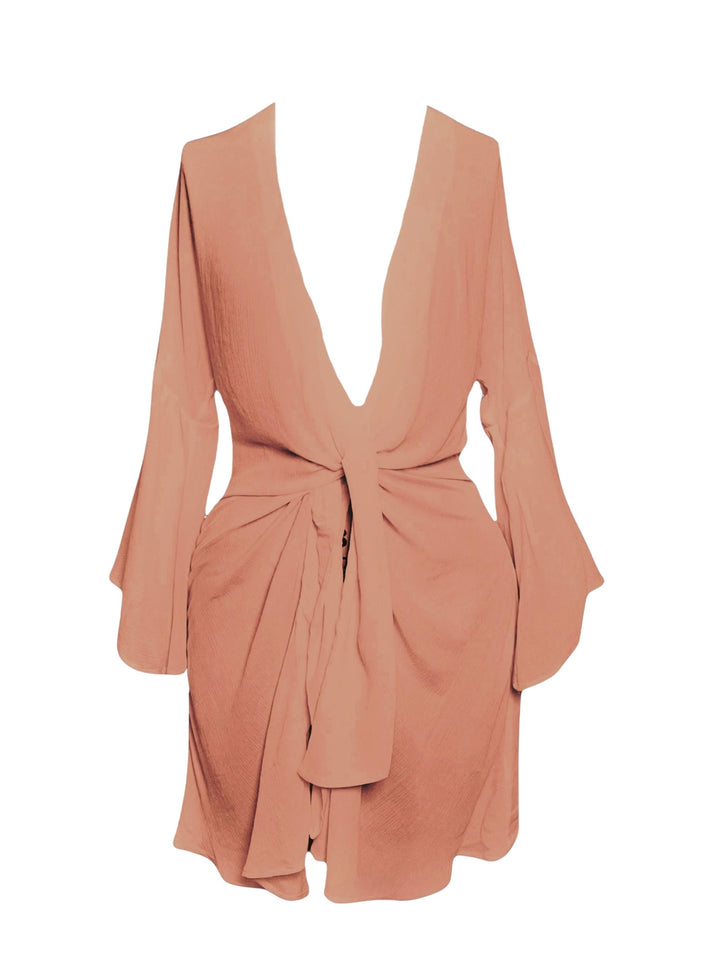 Short Kimono- Apricot
