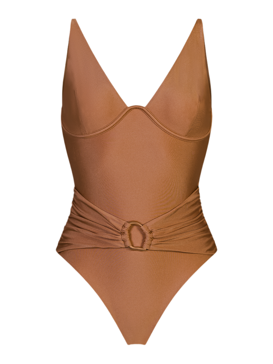 Tulum Underwire One Piece- Cinnamon