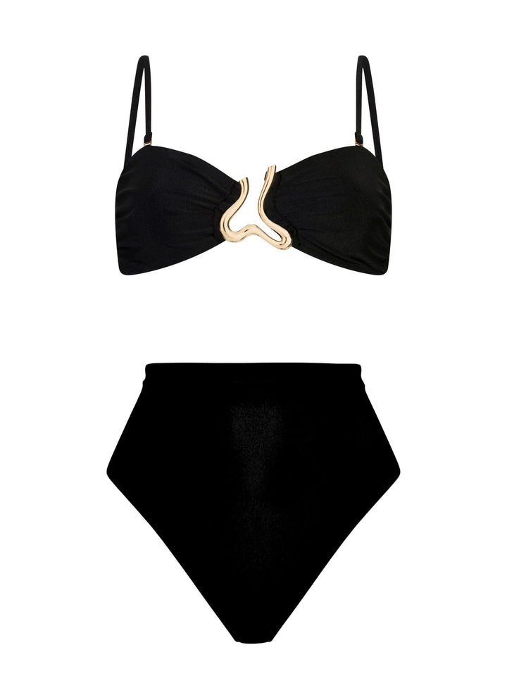 Dubai  Bikini- High Waist Bottom