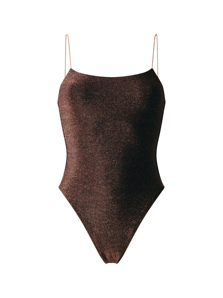 Shimmer One Piece -Chocolate
