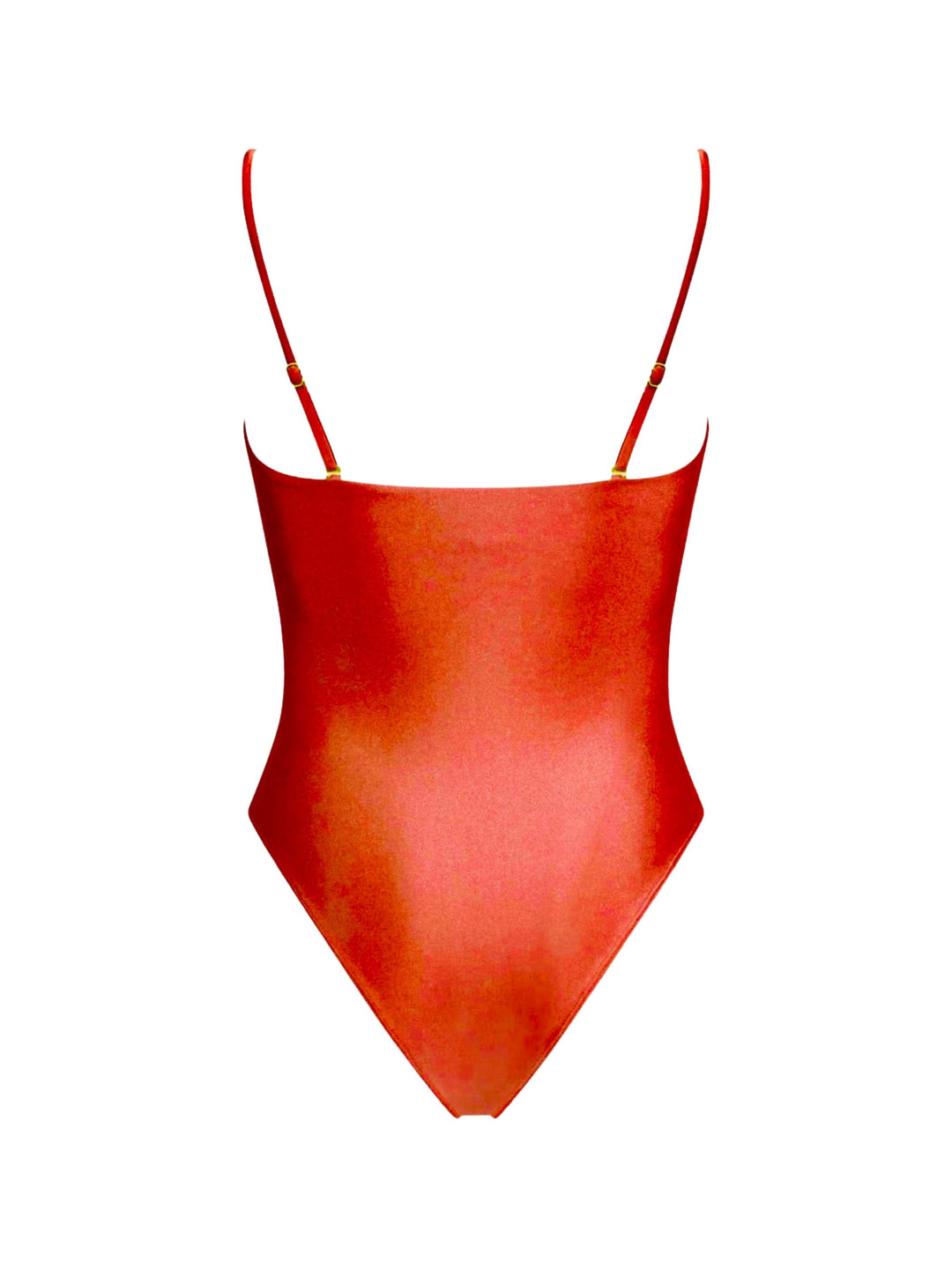 Adele One Piece- Orange-Red