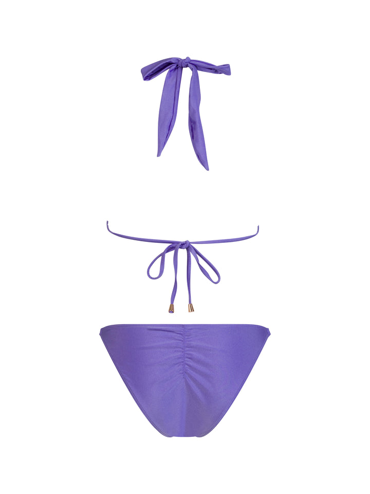 Lavender Bikini With Chains